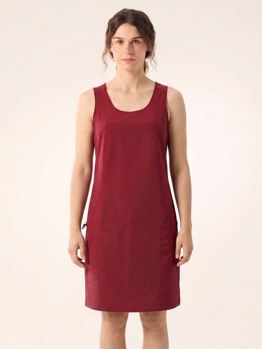 ARC'TERYX Women's Lightweight Relaxed Fit Contenta Dress - Deep Red, Small